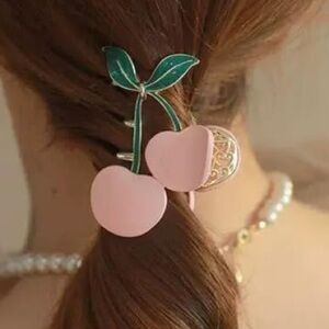 Metal Hair Clip | Cherry Hair Clip